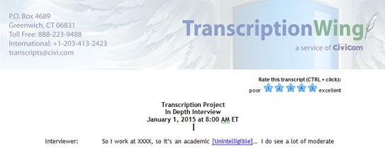 Listenlink™ makes voice to text transcription easier